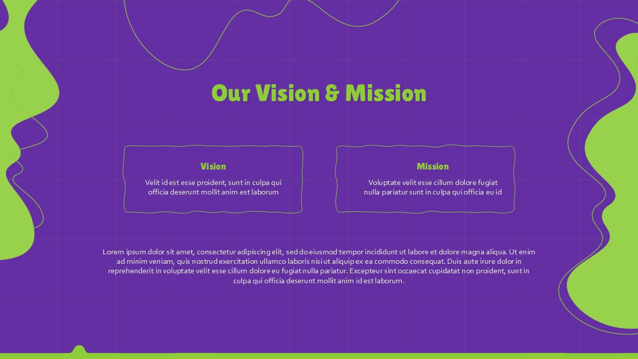 Mobile Application Development Vision and Mission Template
