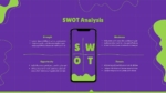 New Mobile Application Development SWOT Template