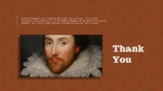 William Shakespeare Presentation Template For Free
