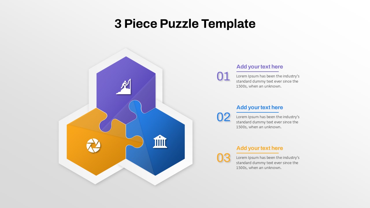 Puzzle Piece Powerpoint Template Free
