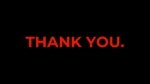 Black And Red Thank You PowerPoint Template