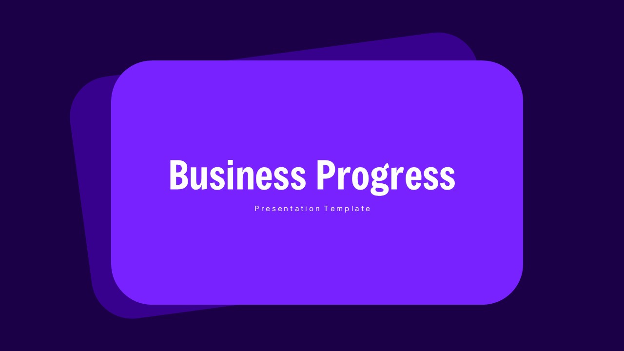Business Progress PPT Templates and Google Slides