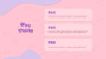 Cute Pastel Key Skills Template for PowerPoint & Google Slides