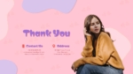 Cute Pastel Thank You Template for PowerPoint & Google Slides