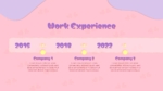 Cute Pastel Work Experience Template for PowerPoint & Google Slides