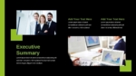 Dynamic Business Executive Summary PowerPoint Template