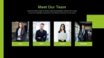 Dynamic Business Meet Our Team Presentation Template for PowerPoint & Google Slides