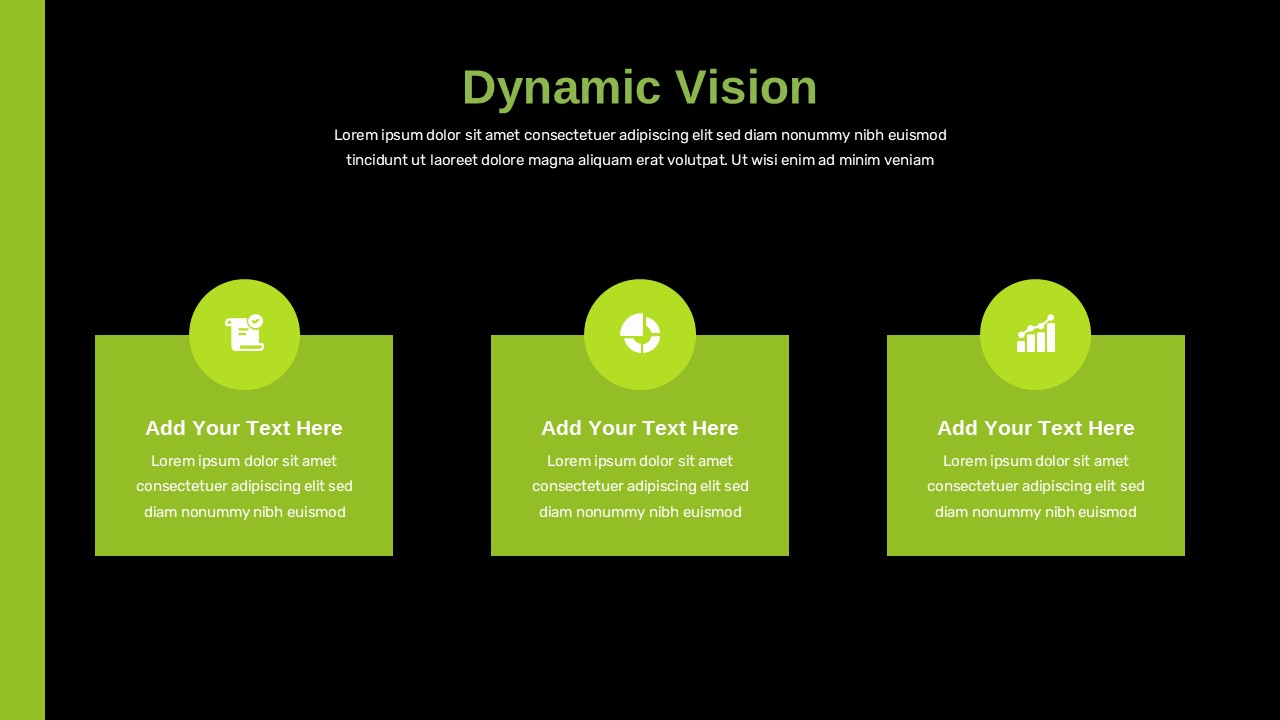 Dynamic Business Vision Presentation Template for PowerPoint & Google Slides