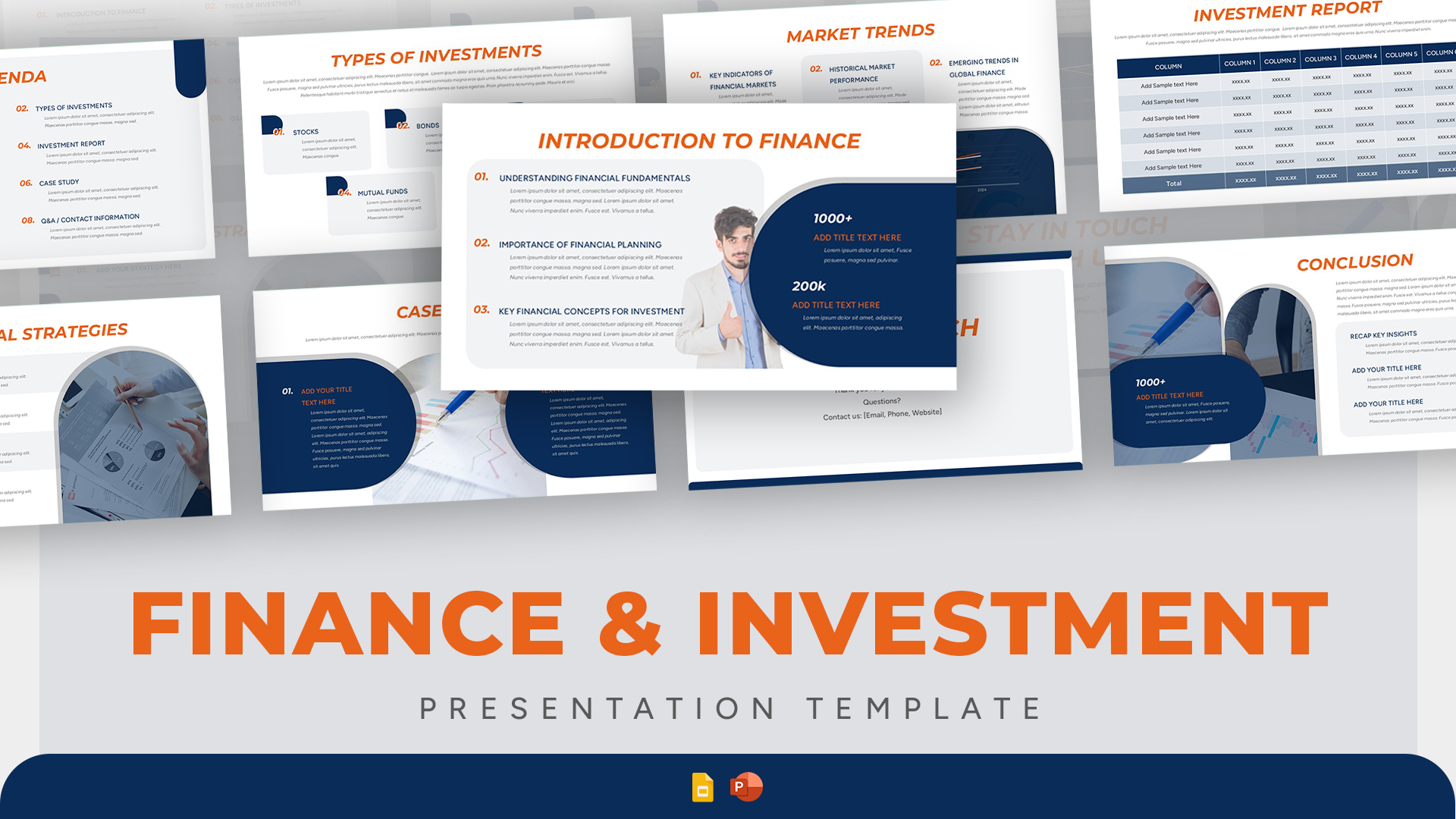 Finance & Investment Presentation Templates Featured Image