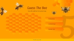 Free Bee Theme Interactive Lessons PPT Presentation Template