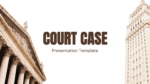 Free Court Case Presentation PowerPoint and Google Slides Template