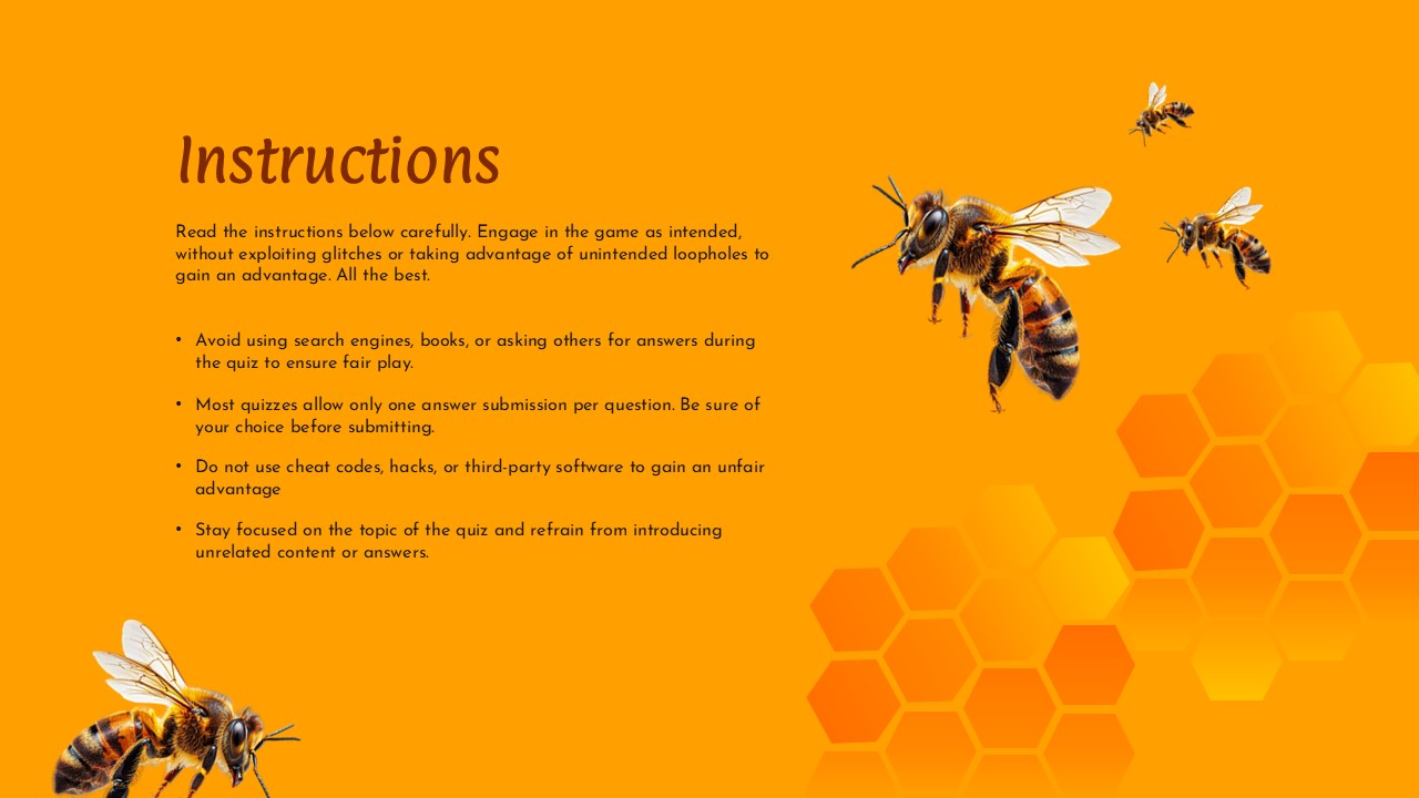Free Interactive Bee Theme PPT Templates