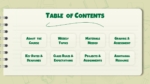 Free Interactive Notebook Style Table of Content Presentation Template