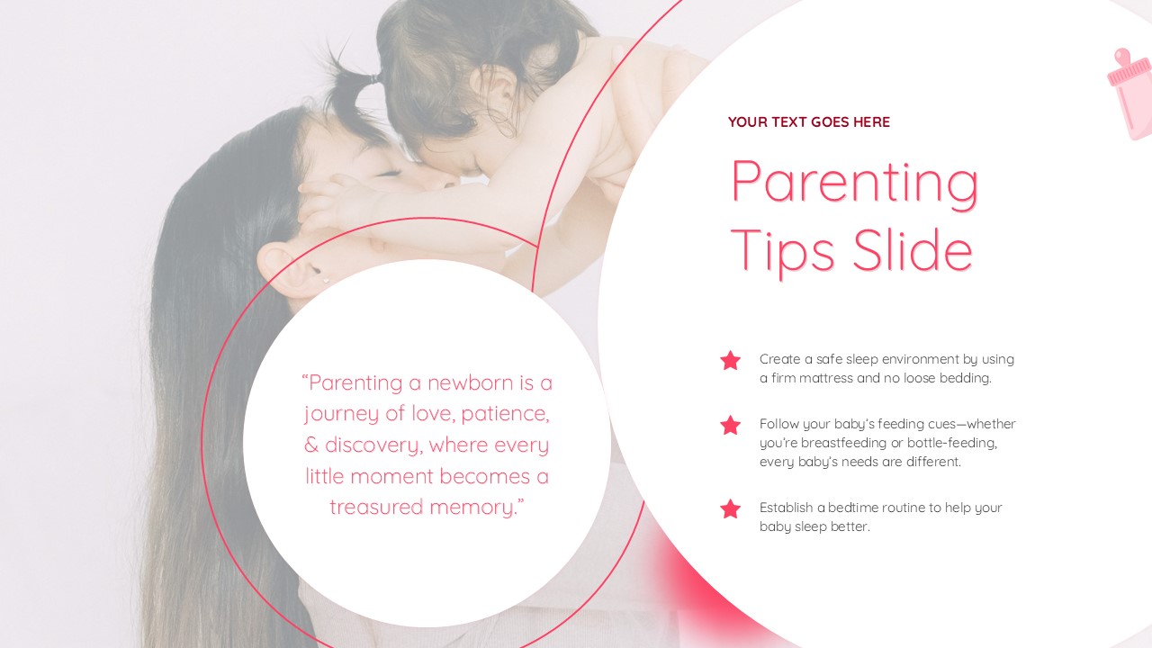 Free Parenting Theme Slide Template