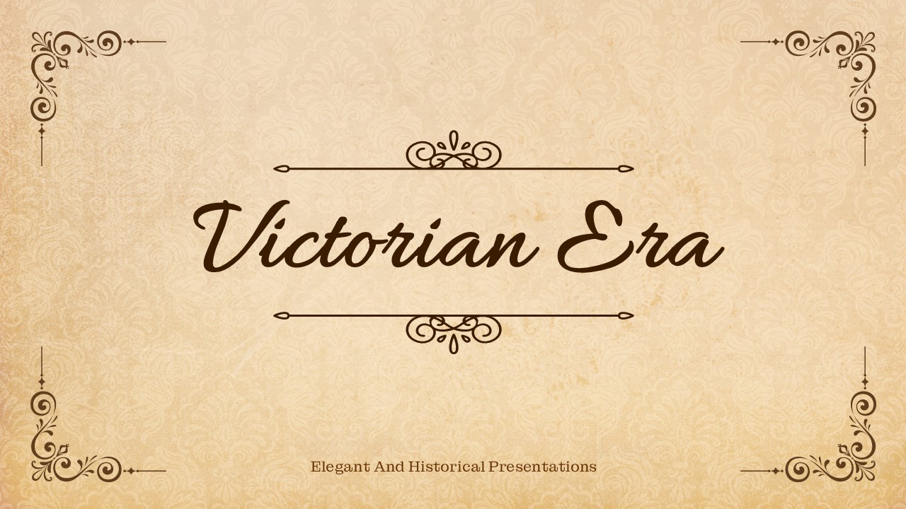 Victorian Era Presentation Templates for PowerPoint and Google Slides - SlideKit victorian-era-presentation-templates-for-powerpoint-and-google-slides-slidekit