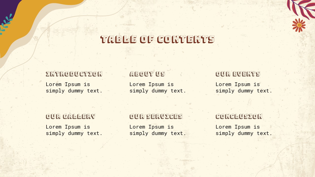 Free Vintage Music Theme PowerPoint and Google Slides Templates