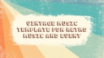 Free Vintage Theme Music PowerPoint and Google Slides Templates