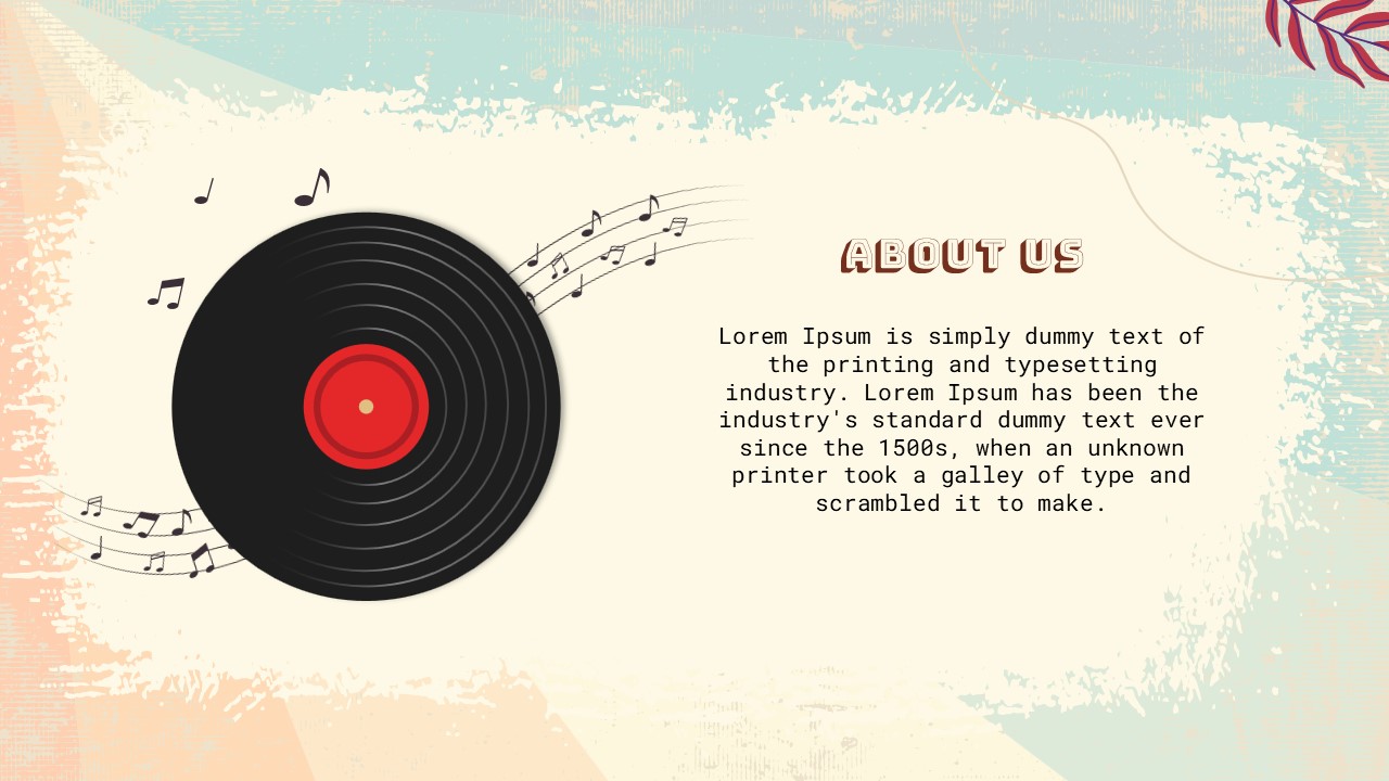 Free Vintage Theme Music Slide