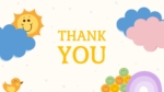 Fun Theme Thank You PowerPoint Template and Google Slides