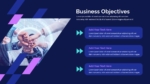 Geometric Theme Business Objective Presentation Template for PowerPoint and Google Slides