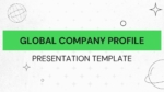 Global Company Profile Presentation Templates