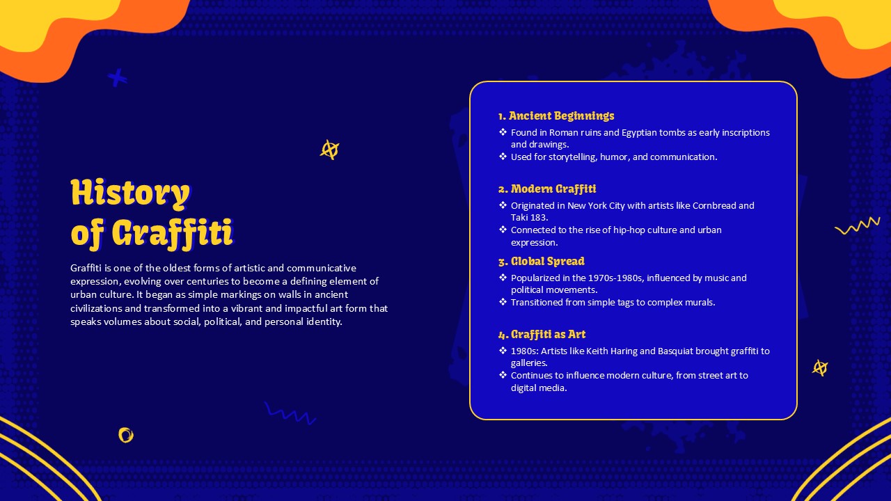 History of Graffiti Presentation Template