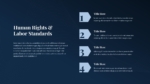 Human Rights and Labor Standards Presentation Template for Free
