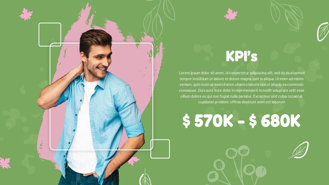 Influencer Marketing Slide Template