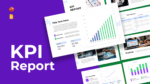KPI Report Template for PowerPoint and Google Slides