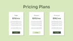 Olive Green Theme Presentation Template