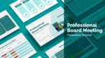 Professional Board Meeting PowerPoint and Google Slides Featured Image