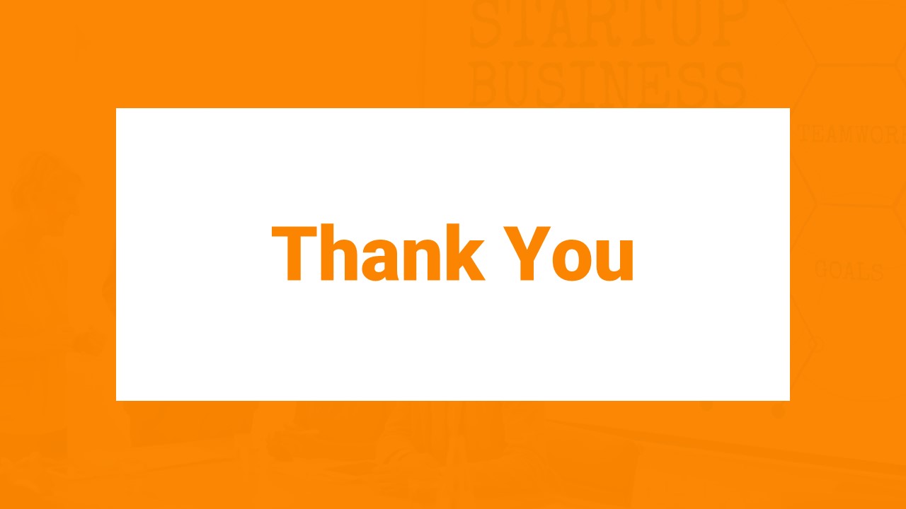 Thank You PPT Slide