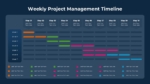 7 Weeks Project Management Timeline PowerPoint and Google Slides Template