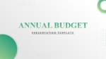Annual Budget Presentation Template for PowerPoint and Google Slides