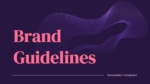 Brand Guidelines Presentation Templates for PowerPoint & Google Slides