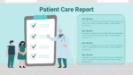 Checklist Format Patient Care Report PowerPoint Presentation Template