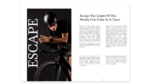 Cycling Magazine PowerPoint and Google Slides Template
