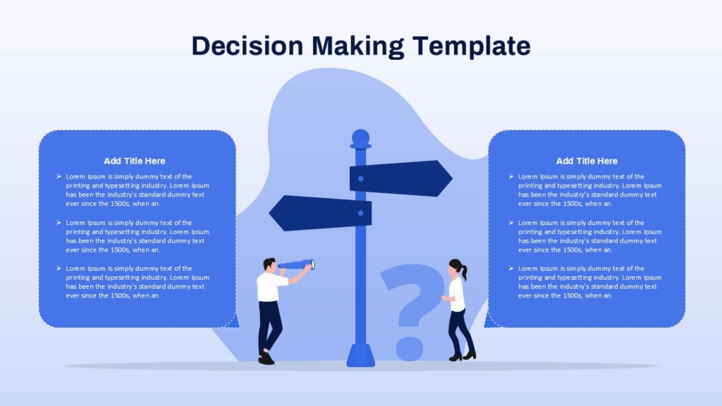Decision Making PowerPoint and Google Slides Template