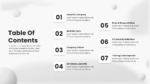 Employee Onboarding Presentation Table of Content PowerPoint Template