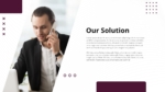 Executive Business Solution Presentation Template for PowerPoint and Google Slides