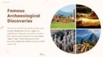 Famous Archaeological Discoveries PowerPoint Templates