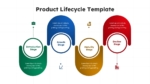 Four Stage Product Lifecycle Model PowerPoint and Google Slides Template