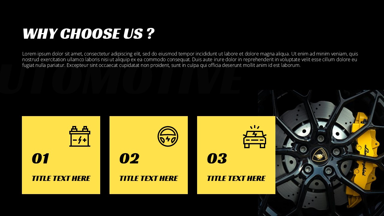 Free Automotive PowerPoint Slide Templates