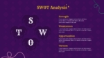 Free Festive Business Carnival SWOT PowerPoint and Google Slides Template