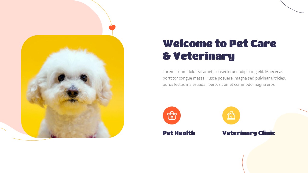 Free Pet Care and Veterinary PPT Presentation Templates