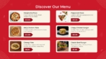 Free Pizza and Fast Food Menu Presentation Template for PowerPoint and Google Slides