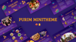Free Purim Mini Theme Slide Template for PowerPoint and Google Slides Featured Image