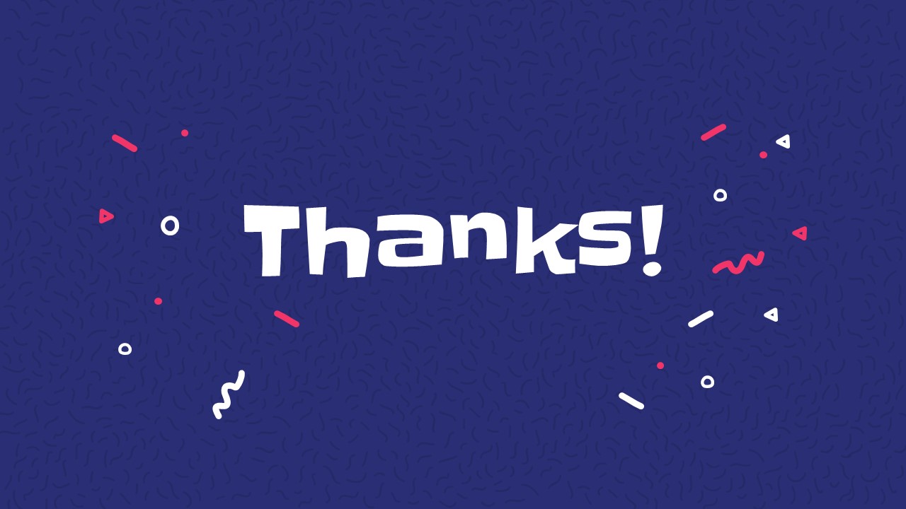 Free Quiz Thank You Template for PowerPoint and Google Slides