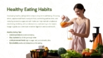 Healthy Eatings Habits Presentation Template for PowerPoint and Google Slides