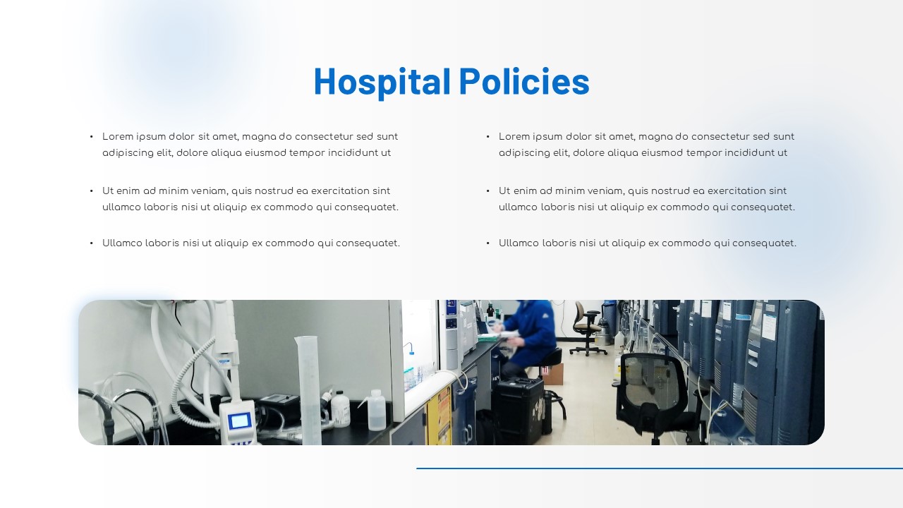 Hospital Policies Presentation Template For PowerPoint and Google Slides